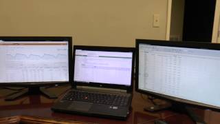 HP 8570W EliteBook with 4 Monitor Setup [upl. by Allred]