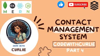 🚀 Start building a Contact Management System with MongoDB React Nodejs and Express  Part 4 [upl. by Connett]