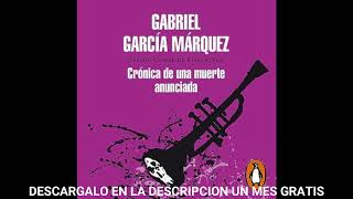 Crónica de una muerte anunciadaaudiolibroGabriel García Márquez [upl. by Aisatsana]