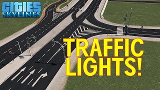 Timed TRAFFIC LIGHT Tutorial Traffic Manager President Edition TMPE [upl. by Ellivro]