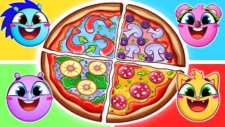 🍕 My Special Pizza Song 😍 And More Funny Kids Songs 😻🐨🐰🦁 by Baby Zoo Karaoke [upl. by Antebi]