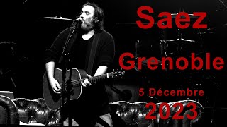 Saez 2023  full concert de Grenoble  multicam et audio HD  05122023 [upl. by Ayatnahs]