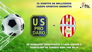 US Pro Daro vs US Giubiasco [upl. by Dewar]