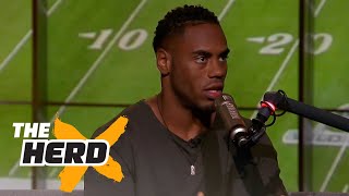 Rashad Jennings talks Deflategate and more with Nick Wright  THE HERD FULL INTERVIEW [upl. by Gilboa]