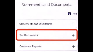 How to Get Tax Documents from Wells Fargo app [upl. by Neelsaj]