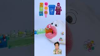 MONSTER JELLY candy toys mukbang ngeshortsdulu [upl. by Soalokcin]