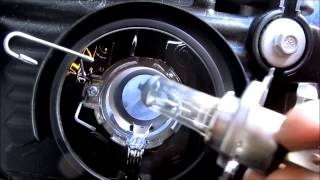 DIY H4 Headlight bulb replacement DiyCarModz [upl. by Adriena]