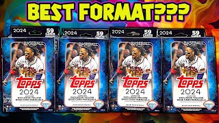 2024 TOPPS SERIES 1 HANGER BOXES OPENING NEW BASEBALL CARDS RETAIL REVIEW [upl. by Floris]