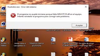 Como corregir el error MSVCP110dll Windows 10  SOLUCION  RÁPIDO APRENDIZAJE [upl. by Dorisa796]