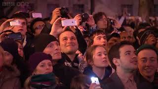 London Fireworks 2013 with Music and Sound Bites of 2012 Mix  New Year Live  BBC One [upl. by Vogele]