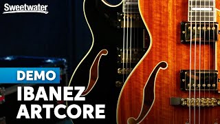 Ibanez Artcore Expressionist AS93BC amp AG95K A Sonic Showcase [upl. by Joelie]