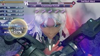 Xenoblade Chronicles 2  Elma  All 4 Specials in One Chain Attack with Damage Caps 50 million HP [upl. by Salena]