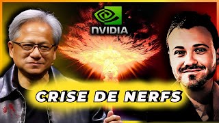 BOURSE  POURQUOI LES MARCHES SONT AU BORD DE LA CRISE DE NERFS  😱 PEA nvidia investissement [upl. by Marysa]