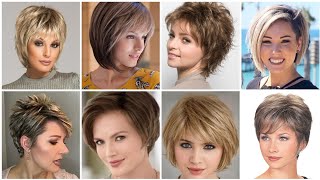 AttractivePixie Bob Haircuts and Hair Color Ideas For Women Over 40 According To Celeb Hairstylists [upl. by Mella]