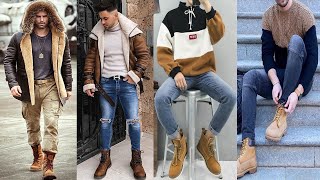 HOW TO STYLE TIMBERLANDS  TIMBERLAND BOOTS OUTFIT IDEAS FOR MEN 2020  TIMBERLAND BOOTS [upl. by Liagiba]