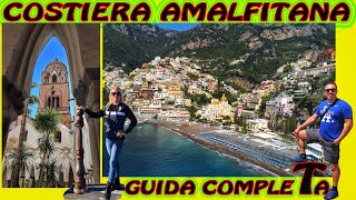 COSTIERA AMALFITANA cosa vedere  Itinerario completo Vlog Drone [upl. by Bauske936]