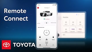 How To Remote Connect on Toyotas New Audio Multimedia System  Toyota [upl. by Rama]