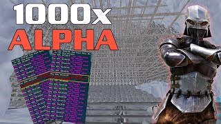 I Joined An ALPHA Tribe On Ark 1000x [upl. by Otrebla86]