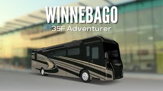 2023 Winnebago 35F Adventurer Walkthrough  Owasco RV [upl. by Schinica89]