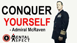 Conquer Yourself  Admiral McRaven Leaves the Audience SPEECHLESS  Best Motivational Speech Video [upl. by Theodoric]