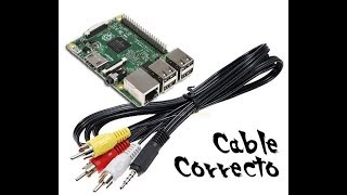 Guia RaspBerry Pi2 Cable Jack a RCA Correcto [upl. by Wiencke818]