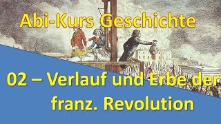 Abi Kurs Geschichte  02 Die französische Revolution  Verlauf  was bleibt [upl. by Ymereg]