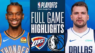 1 THUNDER at 5 MAVERICKS  FULL GAME 4 HIGHLIGHTS  May 13 2024 [upl. by Bovill95]