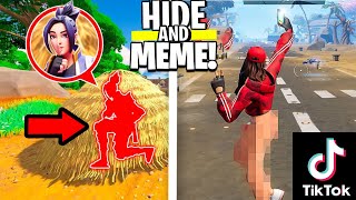 Nicht Lachen in Hide and Memes Fortnite [upl. by Joost]