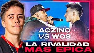 GAZIR REACCIONA A WOS 🇦🇷 VS ACZINO 🇲🇽 LA RIVALIDAD MÁS HISTÓRICA 👊 [upl. by Otxis824]