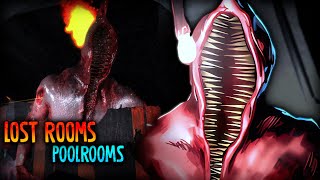 ROBLOX  Lost Rooms POOLROOMS  Full Walkthrough [upl. by Ihcelek170]