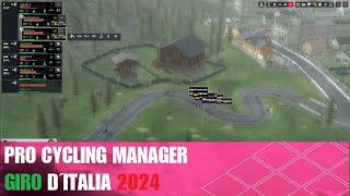 Pro Cycling Manager I Saison 2024 I 17Etappe Giro d´Italia  Stürze und Aufgabe [upl. by Keary903]