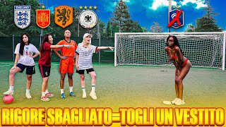 TOGLI UN VESTITO per ogni GOAL SUBITO SU FC 24 W sofiabalzani ❤️‍🔥👩🏼 [upl. by Leumas]