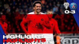 HIGHLIGHTS  Angers 03 PSG  Mbappé Sergio Ramos amp Marquinhos ⚽️ [upl. by Helyn]