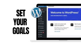 How To Set Your Goals on Wordpress [upl. by Bette-Ann999]