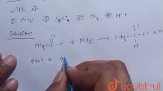 CH3CHO gives 1 1Dichloroethane with it  CLASS 12  ALDEHYDES AND KETONES  CHEMISTRY  ERRO [upl. by Eibob459]