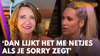 Hélène richt zich tot NPObaas Frederieke Leeflang Dan lijkt het me netjes als je sorry zegt [upl. by Maddocks]