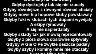 Paktofonika  Gdyby tekst [upl. by Imray]