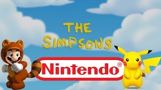 Nintendo References in The Simpsons Pt 2 [upl. by Bryner542]