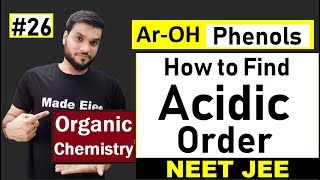 Acidic Nature of Phenol  Explain by Resonance with QampA  L26  NEET JEE AIIMS [upl. by Beatrix270]