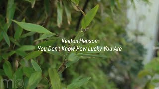 Keaton Henson  You Dont Know How Lucky You Are lyricssubtitulado en español [upl. by Kimball]