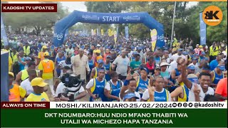 KILI INTERNATIONAL MARATHON 2024 HAIJAWAHI TOKEA [upl. by Eceinart]