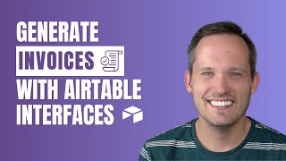 Build an invoice generator with the Airtable interface designer [upl. by Berne]