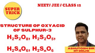 STRUCTURE OF OXYACIDS OF SULPHUR2 [upl. by Acacia]