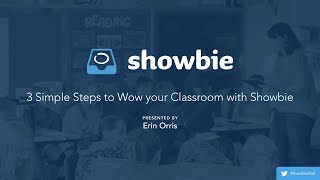 3 Simple Steps to Wow your Classroom with Showbie Webinar [upl. by Owena]