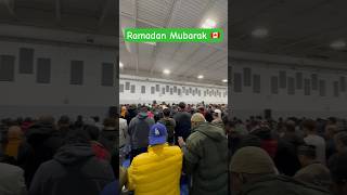 Namaz e Taraweeh In Kitchener Masjid Canada shorts [upl. by Ruffo298]