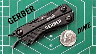 Multiherramienta GERBER DIME Black [upl. by Esirehs]