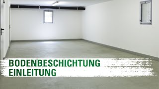 Bodenbeschichtung Einleitung  Jaeger [upl. by Aiem421]