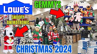 LOWES CHRISTMAS 2024 FULL STORE WALKTHROUGH‼️ [upl. by Gatias]