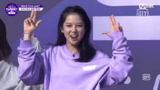 GIRLS PLANET 999 Ep10 1st Fan meeting C Group repeat Helicopter performance with Yujin [upl. by Enilegna491]