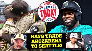 Rays TRADE Randy Arozarena to the Mariners  Baseball Today [upl. by Ardolino568]